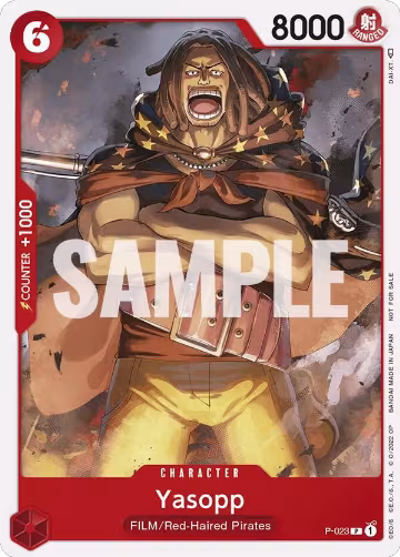 Yasopp (One Piece Film Red) (P-023), One Piece Promotion Cards — One Piece card price