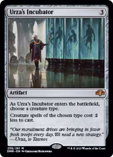 Urza's Incubator (239), Dominaria Remastered — Magic card price