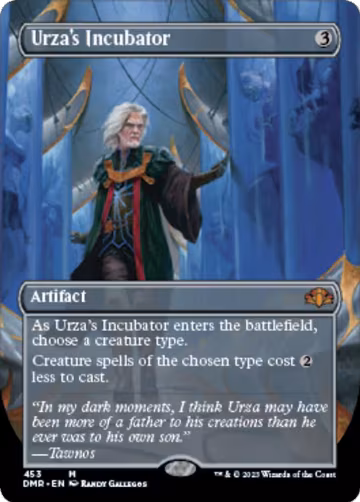 Urza's Incubator (Borderless) (453), Dominaria Remastered — Magic card price