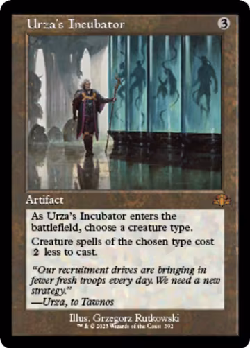 Urza's Incubator (Retro Frame) (392), Dominaria Remastered — Magic card price