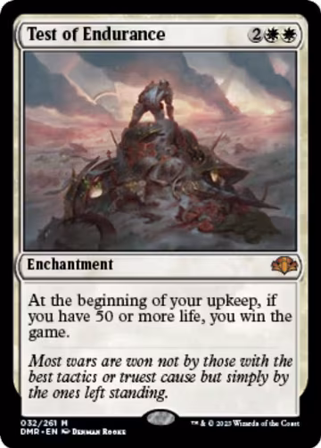 Test of Endurance (32), Dominaria Remastered — Magic card price