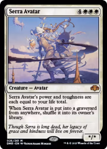 Serra Avatar (26), Dominaria Remastered — Magic card price