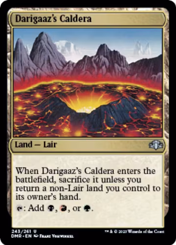 Darigaaz's Caldera (243), Dominaria Remastered — Magic card price