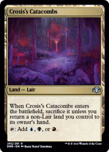 Crosis's Catacombs (242), Dominaria Remastered — Magic card price