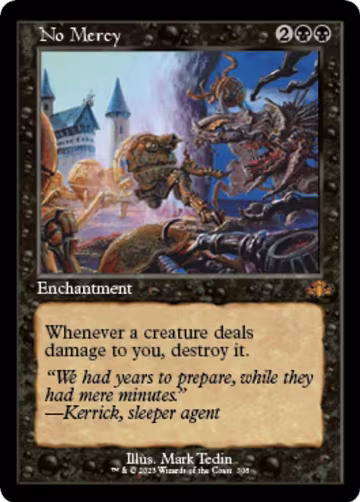 No Mercy (Retro Frame) (308), Dominaria Remastered — Magic card price