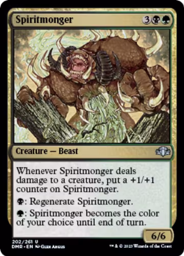 Spiritmonger (202), Dominaria Remastered — Magic card price