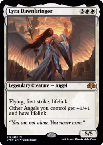 Lyra Dawnbringer (13), Dominaria Remastered — Magic card price