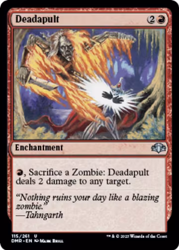 Deadapult (115), Dominaria Remastered — Magic card price