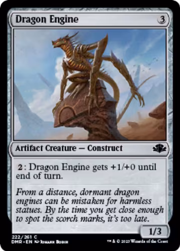 Dragon Engine (222), Dominaria Remastered — Magic card price