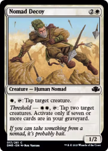 Nomad Decoy (17), Dominaria Remastered — Magic card price
