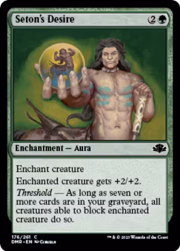 Seton's Desire (176), Dominaria Remastered — Magic card price