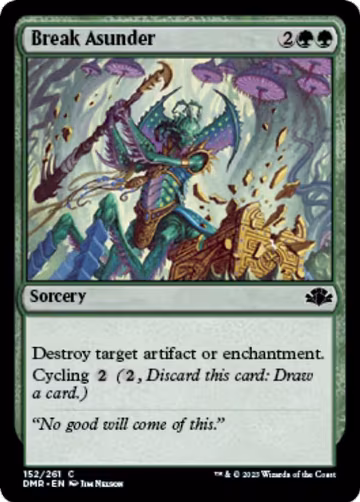 Break Asunder (152), Dominaria Remastered — Magic card price