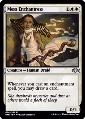 Mesa Enchantress (14), Dominaria Remastered — Magic card price