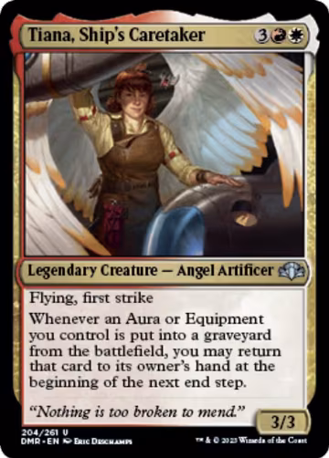 Tiana, Ship's Caretaker (204), Dominaria Remastered — Magic card price