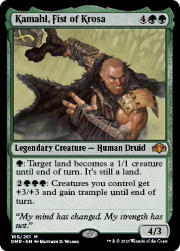 Kamahl, Fist of Krosa (166), Dominaria Remastered — Magic card price