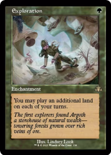 Exploration (Retro Frame) (339), Dominaria Remastered — Magic card price