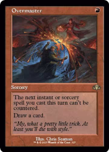 Overmaster (Retro Frame) (327), Dominaria Remastered — Magic card price