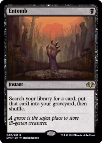 Entomb (82), Dominaria Remastered — Magic card price