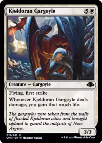 Kjeldoran Gargoyle (11), Dominaria Remastered — Magic card price