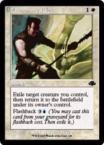 Momentary Blink (Retro Frame) (268), Dominaria Remastered — Magic card price