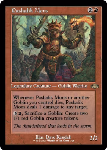 Pashalik Mons (Retro Frame) (328), Dominaria Remastered — Magic card price