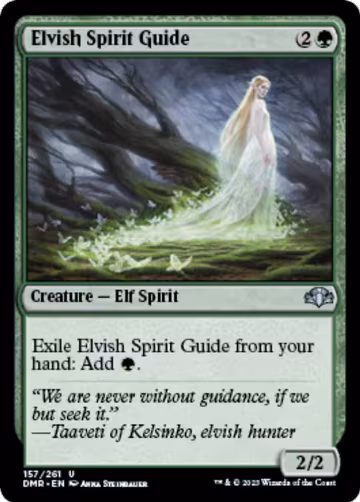 Elvish Spirit Guide (157), Dominaria Remastered — Magic card price