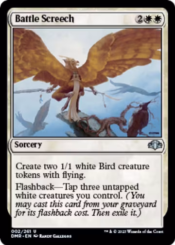 Battle Screech (2), Dominaria Remastered — Magic card price