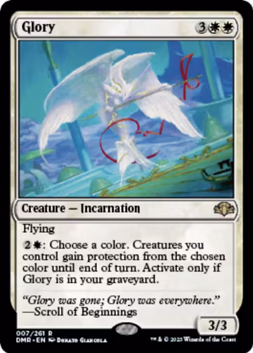 Glory (7), Dominaria Remastered — Magic card price