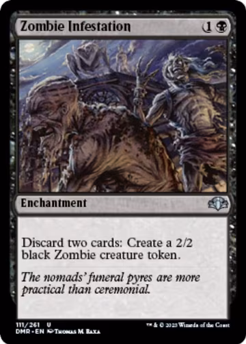 Zombie Infestation (111), Dominaria Remastered — Magic card price