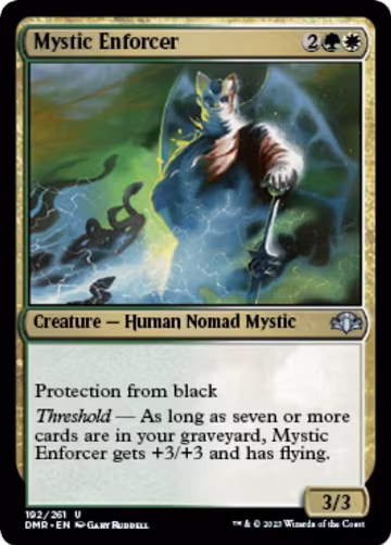 Mystic Enforcer (192), Dominaria Remastered — Magic card price