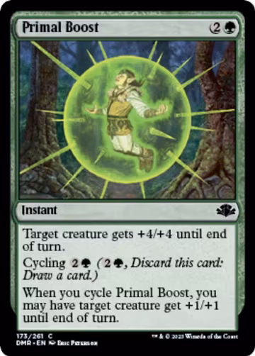 Primal Boost (173), Dominaria Remastered — Magic card price