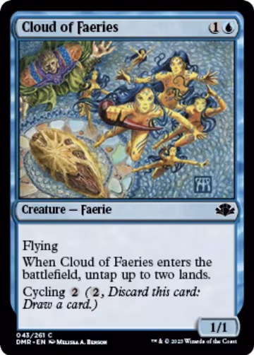 Cloud of Faeries (43), Dominaria Remastered — Magic card price
