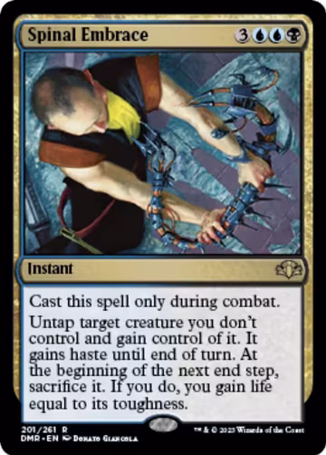 Spinal Embrace (201), Dominaria Remastered — Magic card price