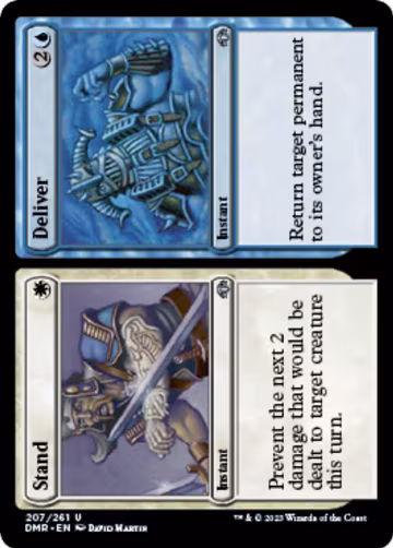 Stand // Deliver (207), Dominaria Remastered — Magic card price