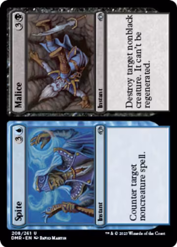 Spite // Malice (208), Dominaria Remastered — Magic card price