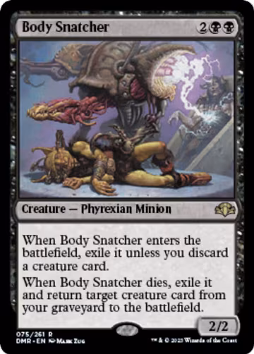 Body Snatcher (75), Dominaria Remastered — Magic card price