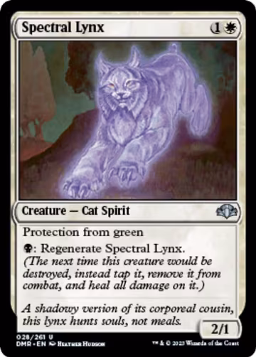 Spectral Lynx (28), Dominaria Remastered — Magic card price
