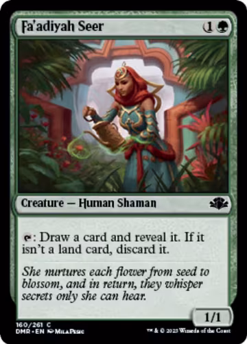 Fa'adiyah Seer (160), Dominaria Remastered — Magic card price