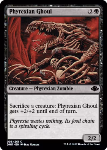 Phyrexian Ghoul (98), Dominaria Remastered — Magic card price