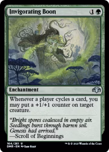 Invigorating Boon (164), Dominaria Remastered — Magic card price