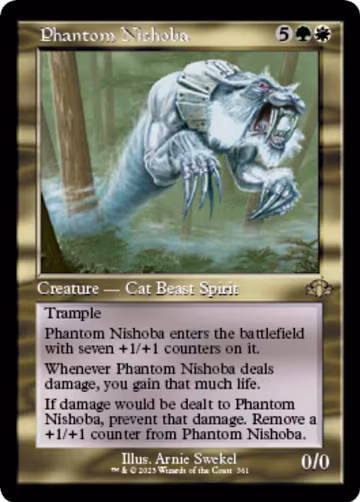 Phantom Nishoba (Retro Frame) (361), Dominaria Remastered — Magic card price