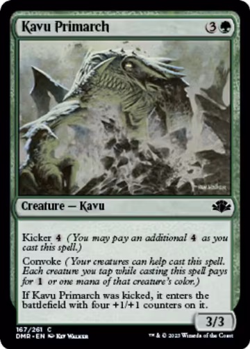 Kavu Primarch (167), Dominaria Remastered — Magic card price