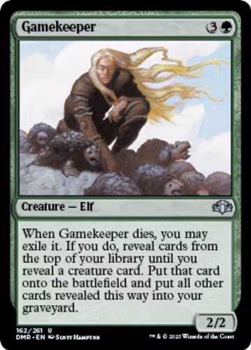 Gamekeeper (162), Dominaria Remastered — Magic card price