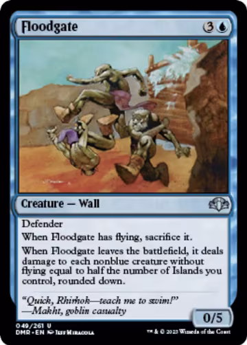 Floodgate (49), Dominaria Remastered — Magic card price