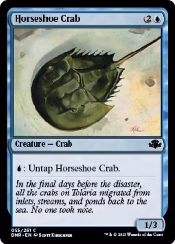 Horseshoe Crab (55), Dominaria Remastered — Magic card price