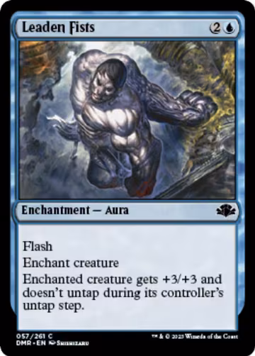Leaden Fists (57), Dominaria Remastered — Magic card price
