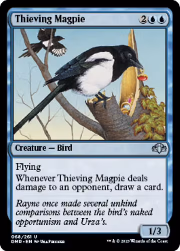 Thieving Magpie (68), Dominaria Remastered — Magic card price