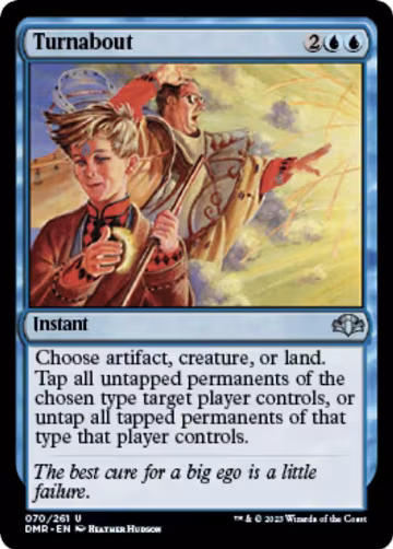 Turnabout (70), Dominaria Remastered — Magic card price