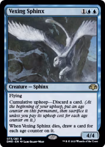 Vexing Sphinx (73), Dominaria Remastered — Magic card price