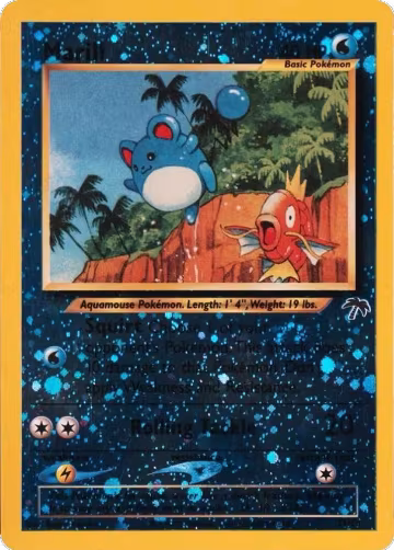 Marill (11/18), Southern Islands — Pokémon card price